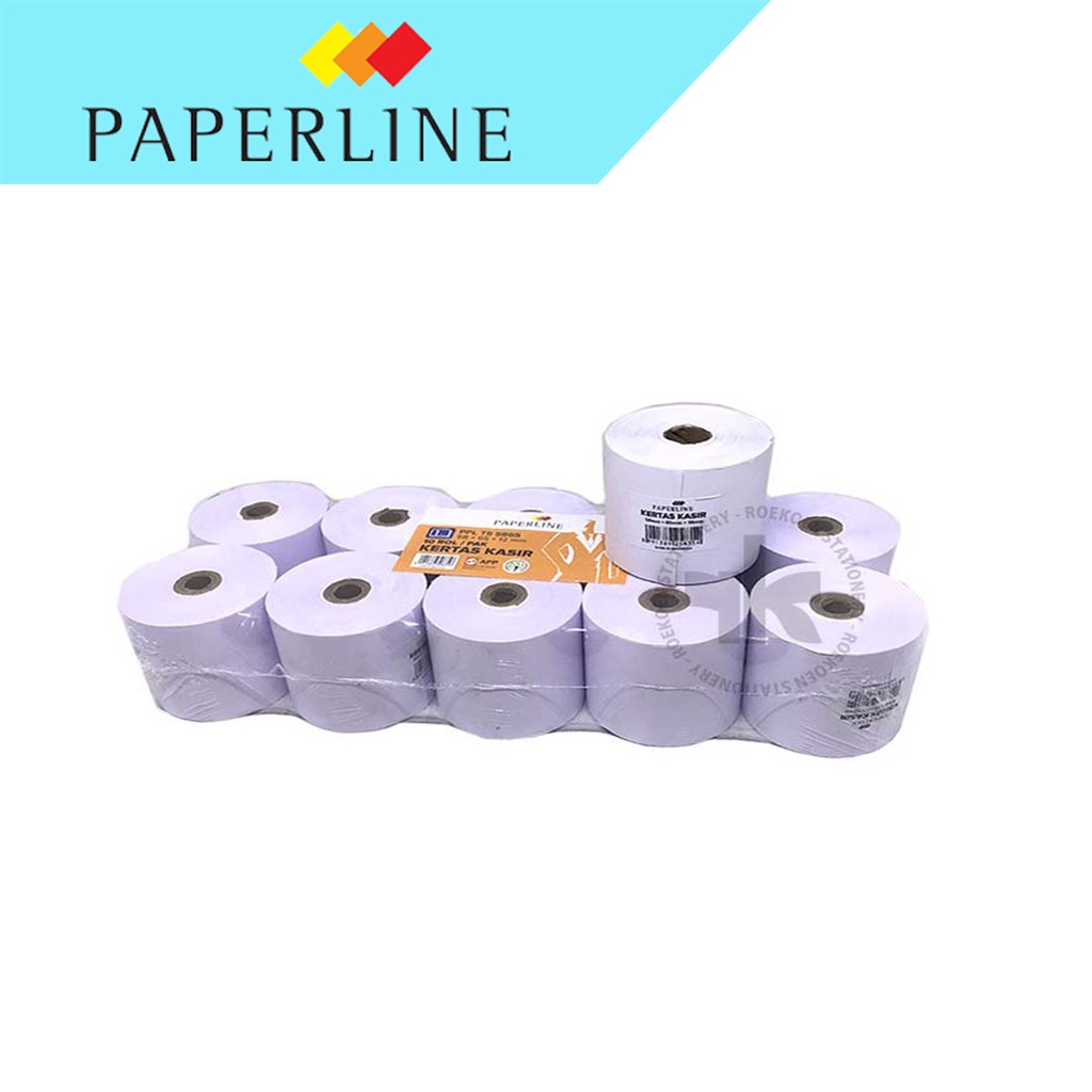 

Paperline Kertas Kasir Telstrok - 58x65 1Ply
