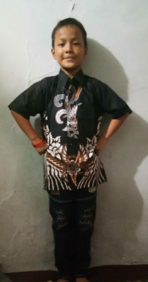 Batik Couple Keluarga Sania Ruffle Ori Ndoro Jowi Dnt Candii