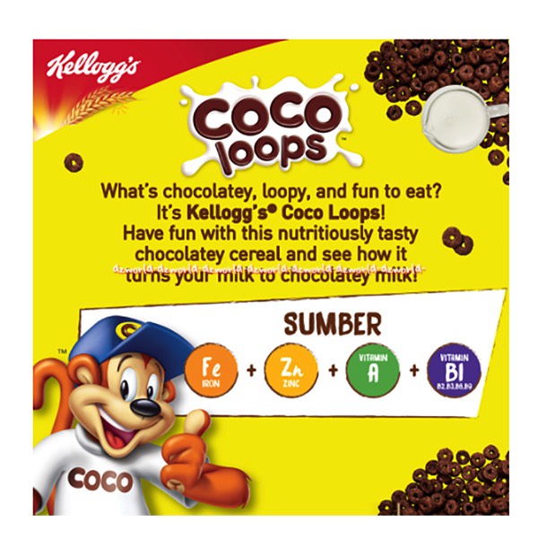 Kellogg's Coco Pops 170gr Sereal Yang Terbuat Dari Jagung Pilihan Cocok Untuk Sarapan Kellogg Kelog Kelloggs