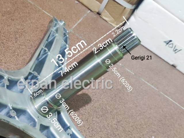 SEGITIGA TABUNG - CROSS PEACE DC97-14370 E/H MESIN CUCI SAMSUNG FRONT LOADING