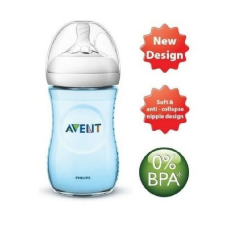 ORIGINAL LENGKAP BOX Botol Susu Philips Avent Natural 260ml Botol Susu Avent Wide Neck 260 ml Wideneck Natural Baby bottle