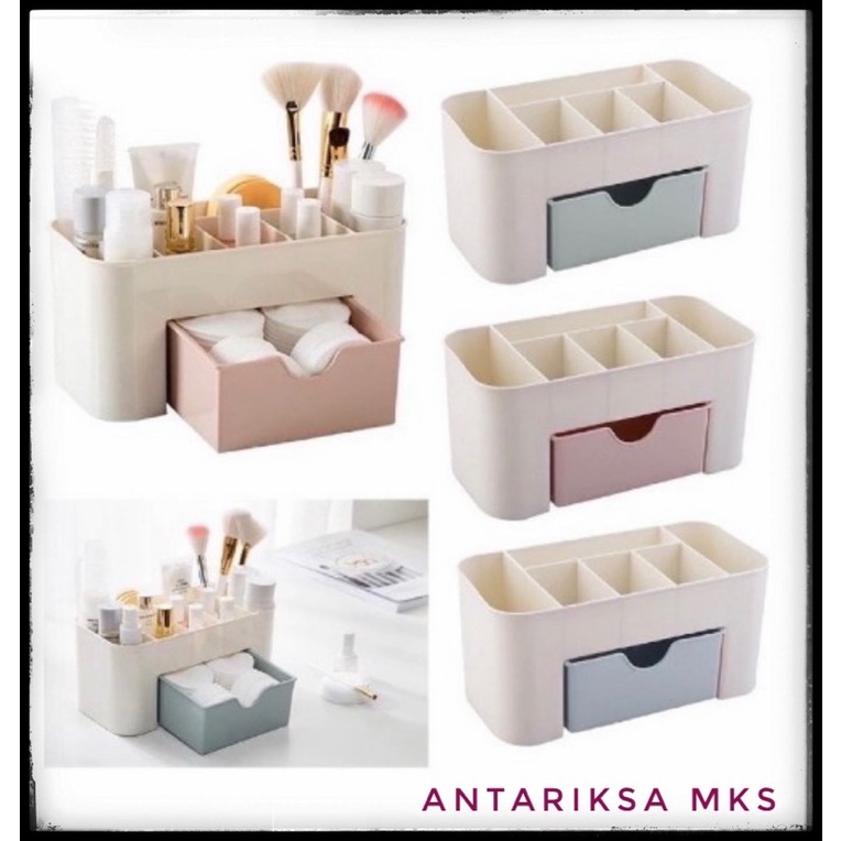 RAK KOSMETIK MINI / Mini Cosmetic Storage Drawer / Kotak Penyimpanan Makeup Organizer / Rak Kosmetik