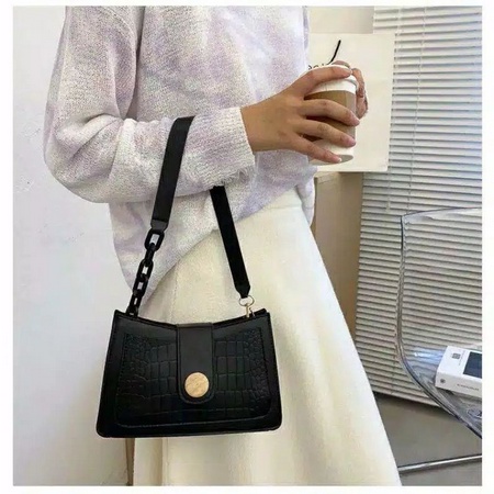 BISA COD TAS WANITA TALI RANTAI / TAS WANITA KULIT BERKUALITAS  / TAS WANITA KASUAL