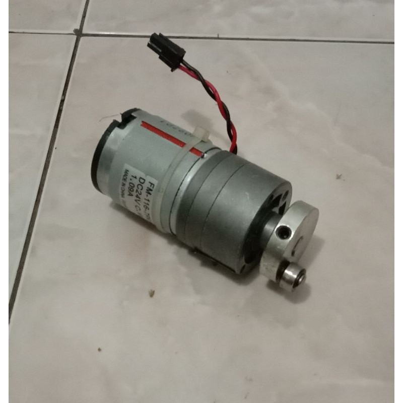 Think Gearbox motor Dc 24V1.09A Ex mesin Fotocopy