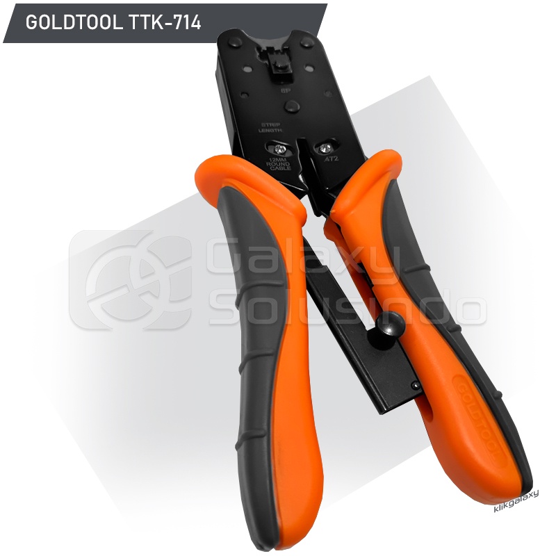 Goldtool TTK-714 Cat6 Modular Crimping Tool