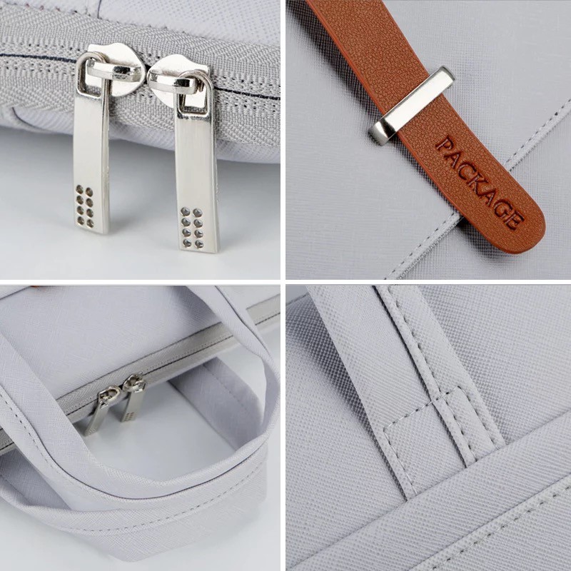 Tas Laptop Jinjing Macbook Softcase Sleeve Remoid Package Waterproof Briefcase 13 14 inch