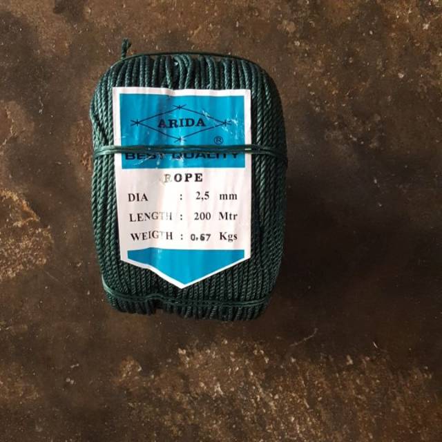 

Tali tambang 2,5mm merk arida