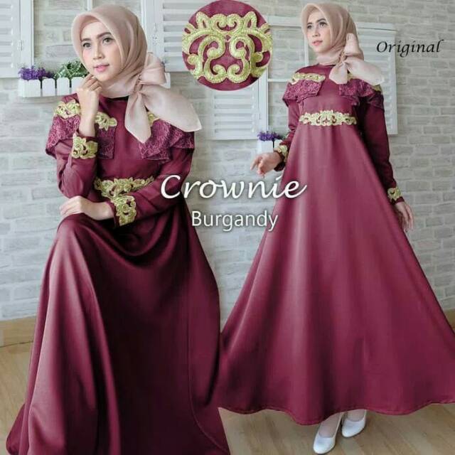 GAMIS CROWNIE,maroon,navy,burgandy,coksu,abu,pink,turkis,kubus,hitam