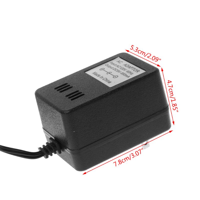 Adaptor Power Supply AC btsg Untuk Versi NES US, SNES, Genesis 1kabel Listrik 3in1