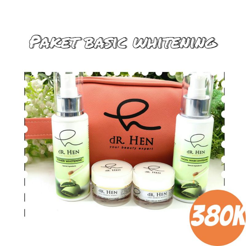 dr.HEN PAKET BASIC SKINCARE WHITENING
