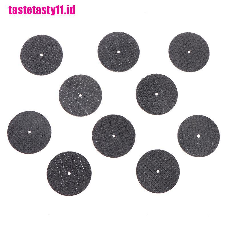 10 Pcs Disk Amplas Gergaji Putar Bahan Resin Fiber Metal Ukuran 32mm