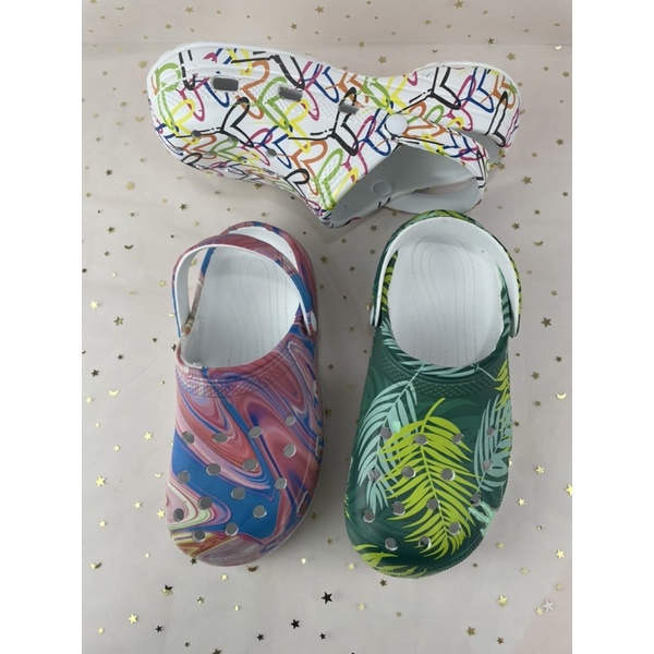 Sandal Baim Hema Bea Clog Printing Limited Edition