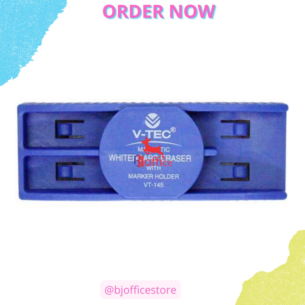 

PENGHAPUS WB MAGNET VT-145 V-TEC / Penghapus Papan Tulis
