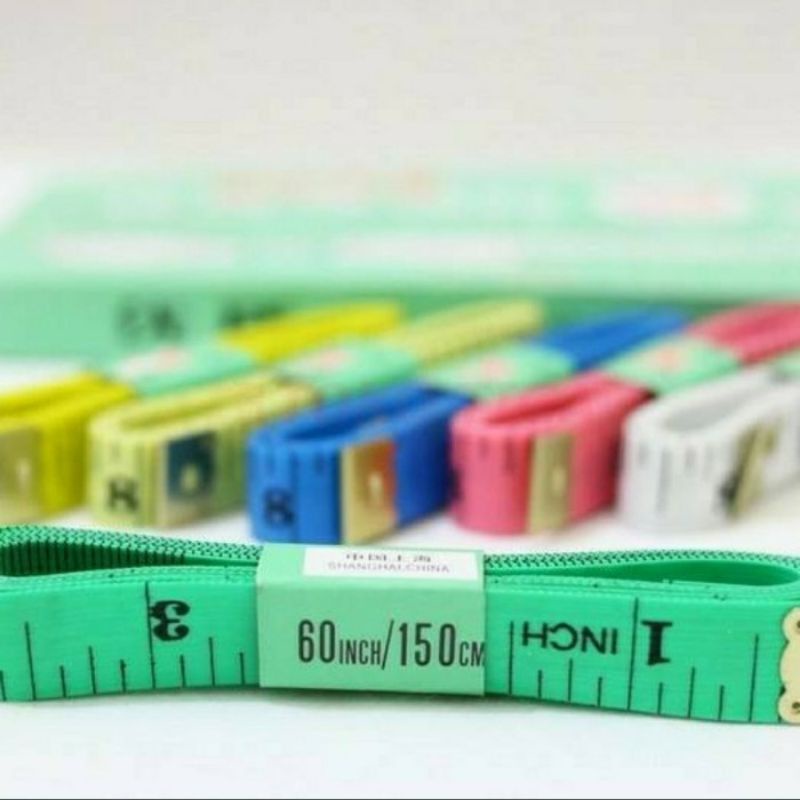 METERAN BAJU BAHAN KAIN KECIL ALAT UKUR BAJU BADAN METERAN BADAN KAEN KAIN BAGUS MURAH UNTUK PENJAHI