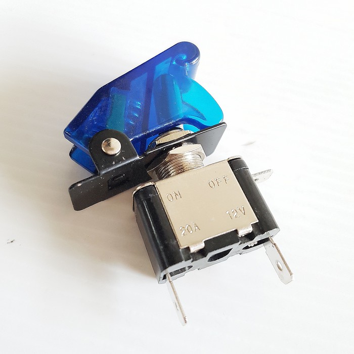 switch pilot Control Pilot Switch with LED Universal - Biru saklar mobil motor led