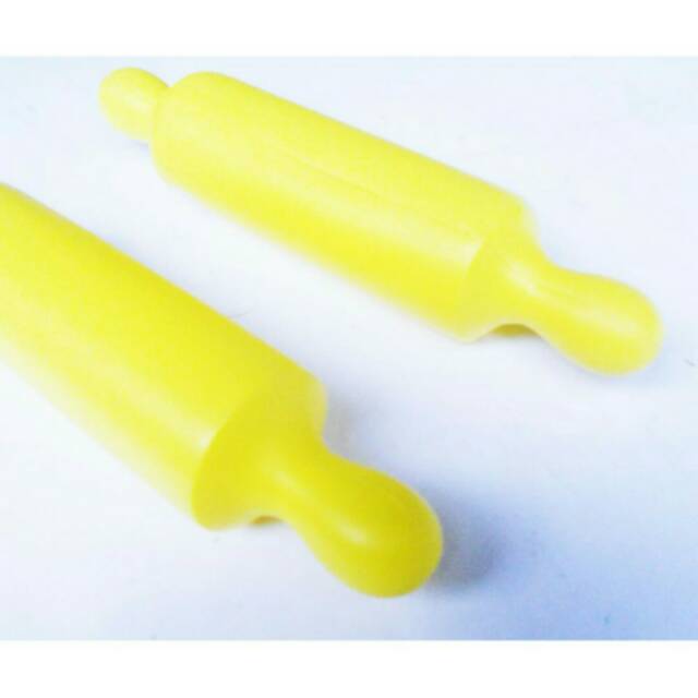 Rolling Polos Penggilas Adonan Kue Plastik Kuning
