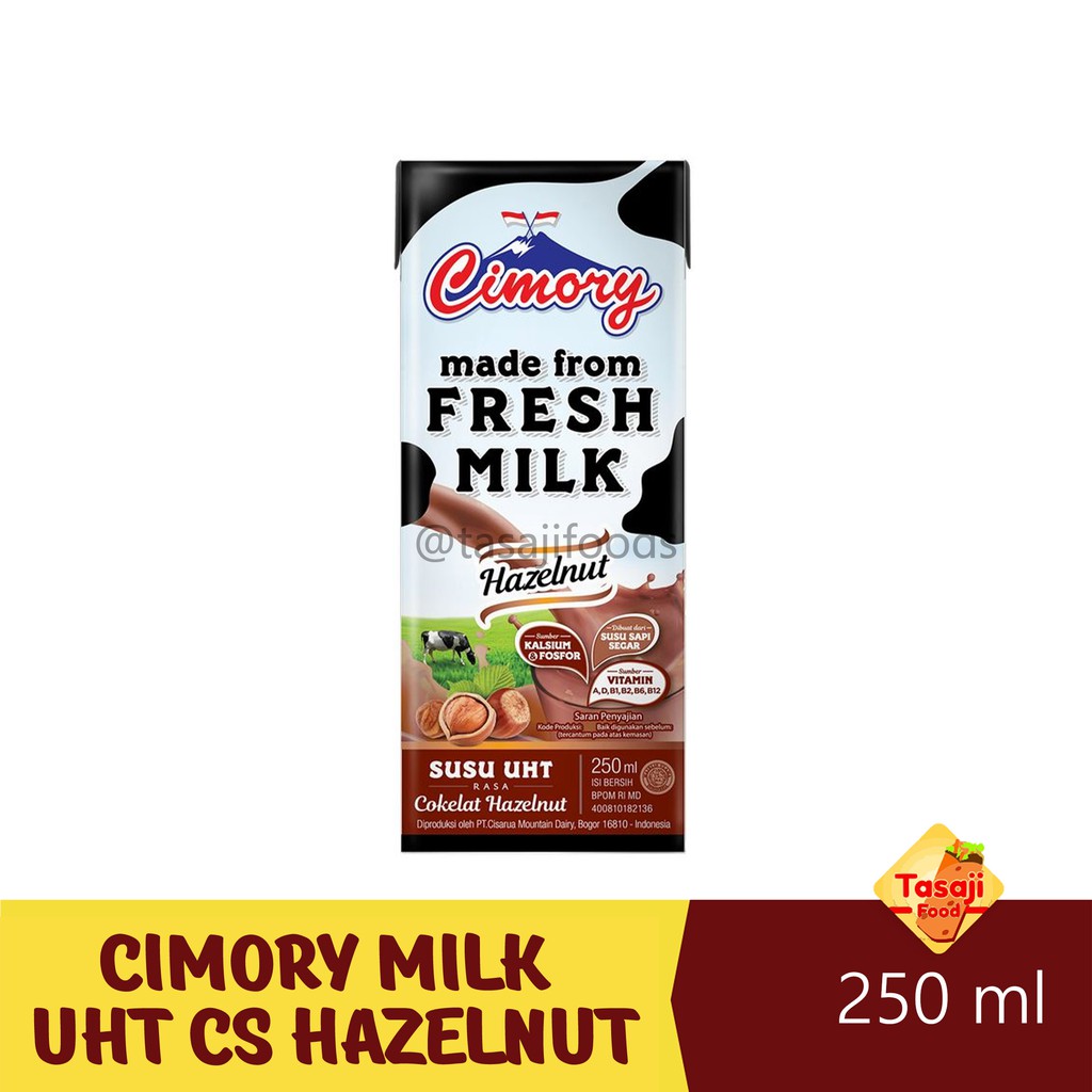 Cimory MILK UHT 250 Ml Cs Hazelnut