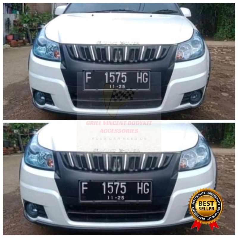 Grill Apollo SX4 X Over list Chrome