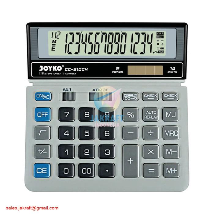 

Calculator Kalkulator Calculator 14 Digit Joyko Cc-810Ch Pro Seperti Citizen