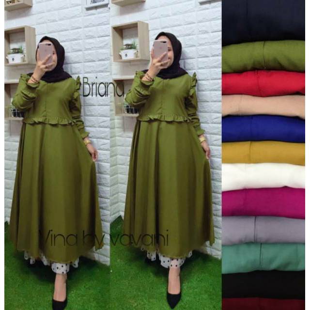 TUNIK BRIANA BUSUI VINA BY VAVANI ORIGINAL