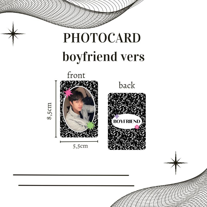 photocard thai actor boyfriend [ SALE ]