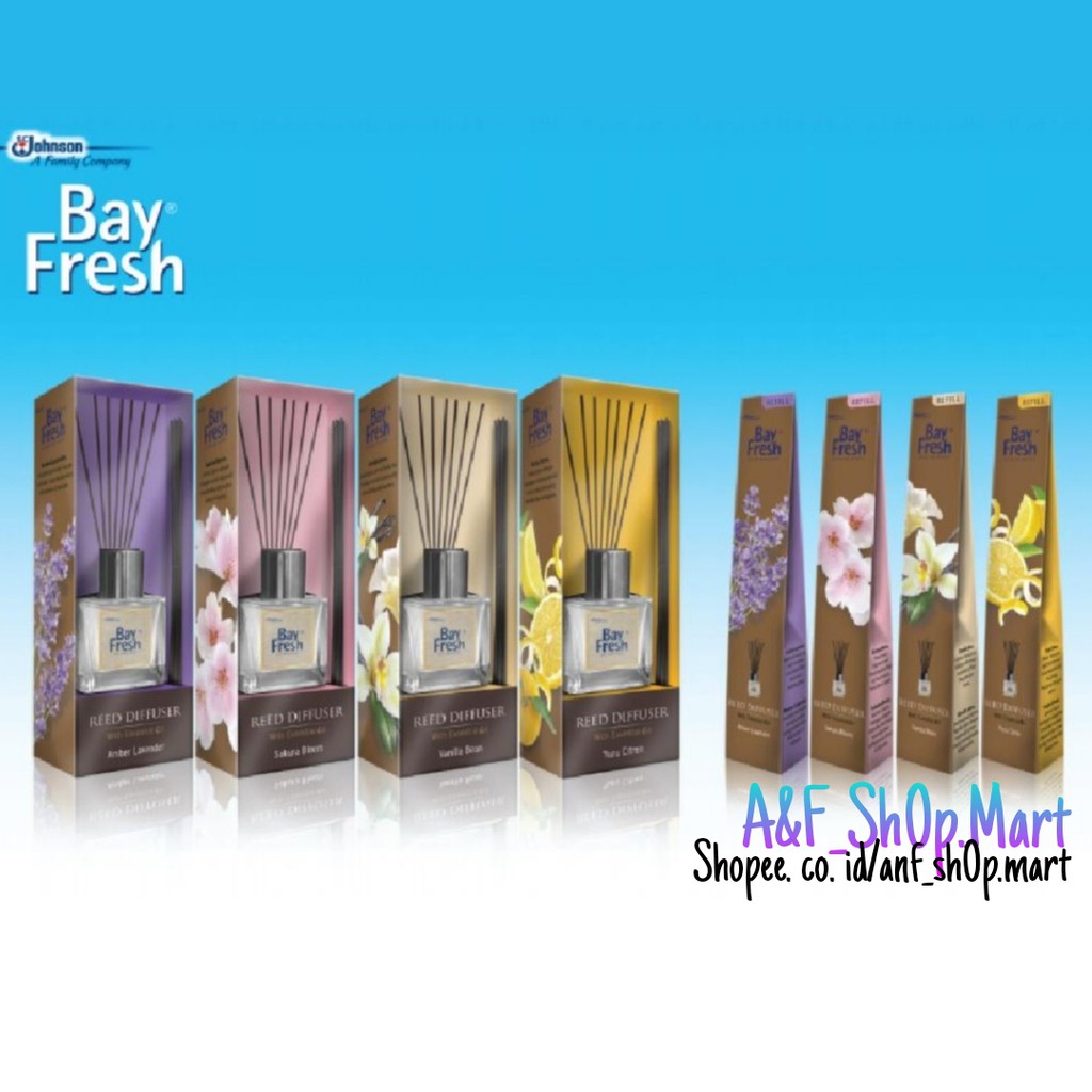 BAYFRESH REED DIFFUSER REGULER 30ml - Pengharum Ruangan