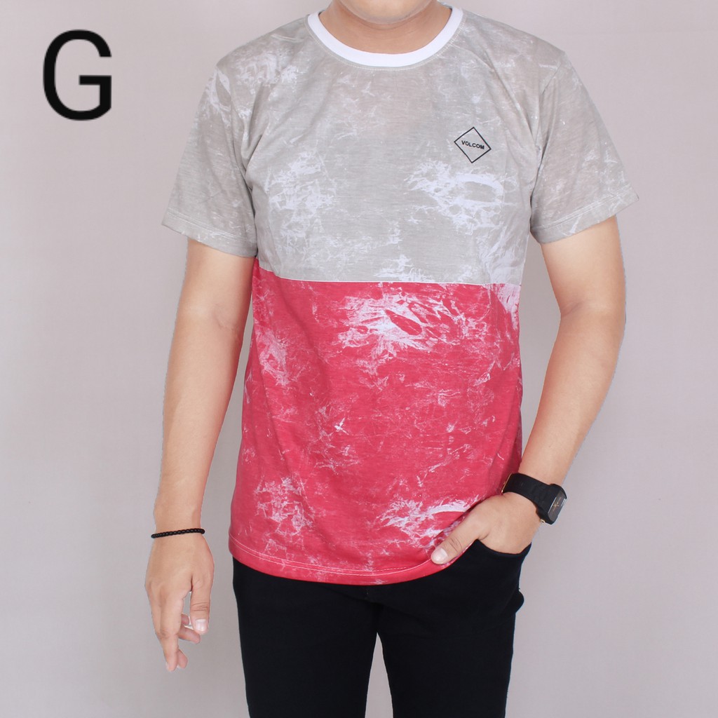 Zoeystore1 Baju  Kaos  Surfing Pria  Lengan Pendek Kaos  