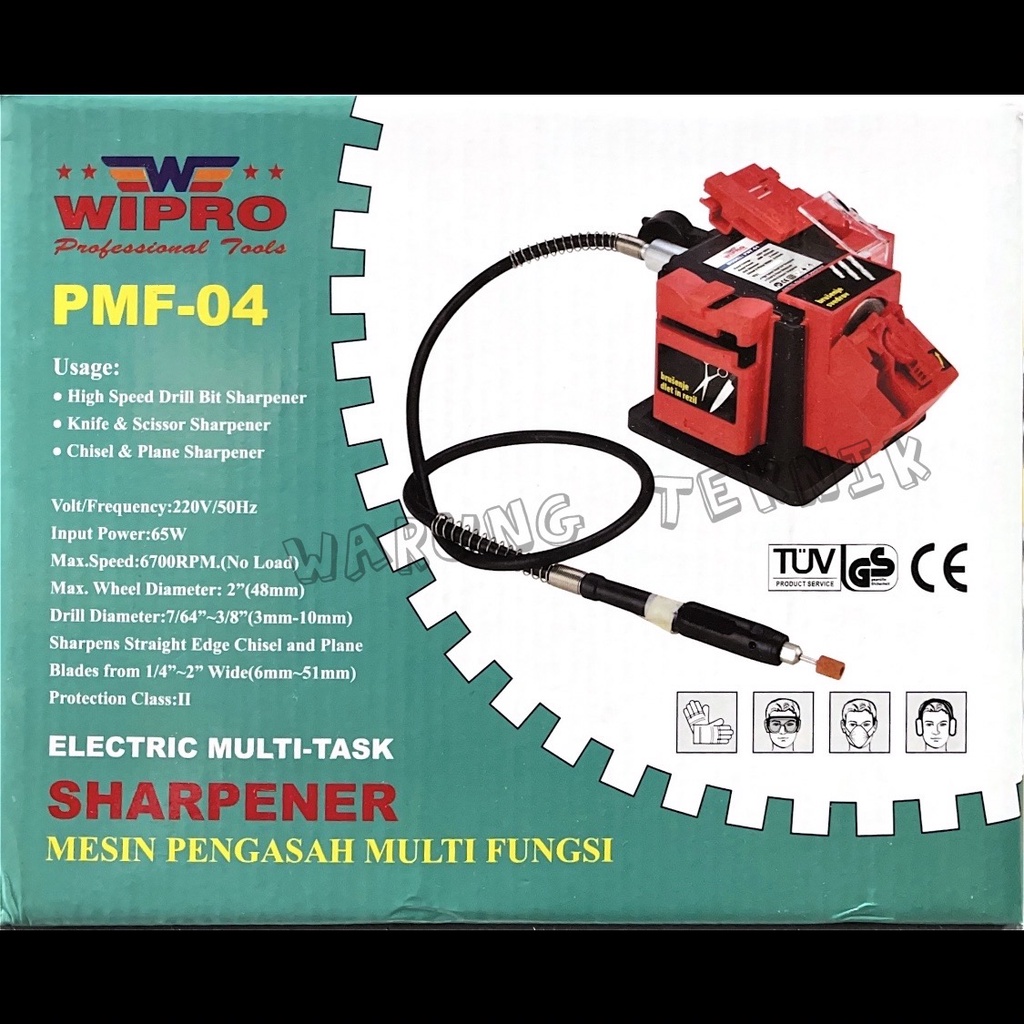 WIPRO PMF-04 ELECTRIC MULTI TASK SHARPENER mesin pengasah multi fungsi