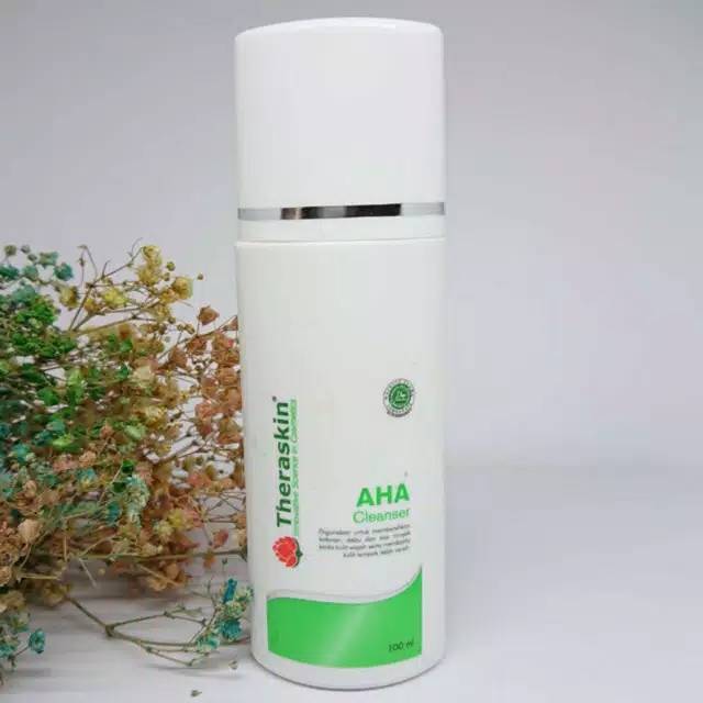 Theraskin aha cleanser / facial wash aha / sabun wajah flek
