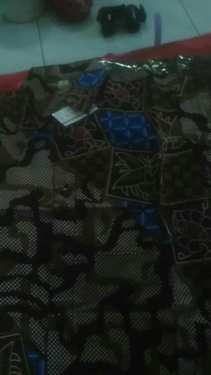 Batik Couple Keluarga Atasan Motif Sogan Loreng - Nivana Batik