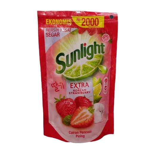 [90ML] SUNLIGHT SABUN CUCI PIRING JERUK NIPIS / KOREAN STRAWBERRY