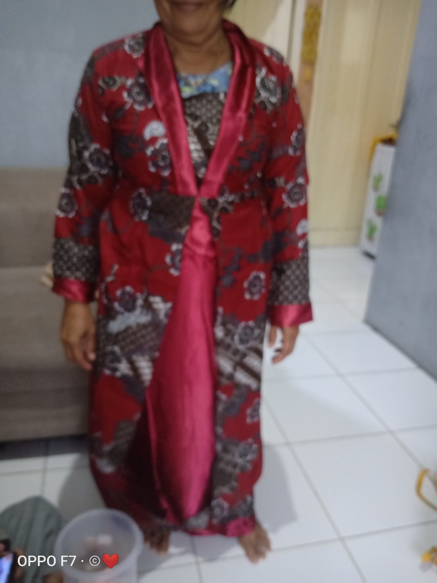 Batik Couple Gamis Busui  Motif Kaldorai