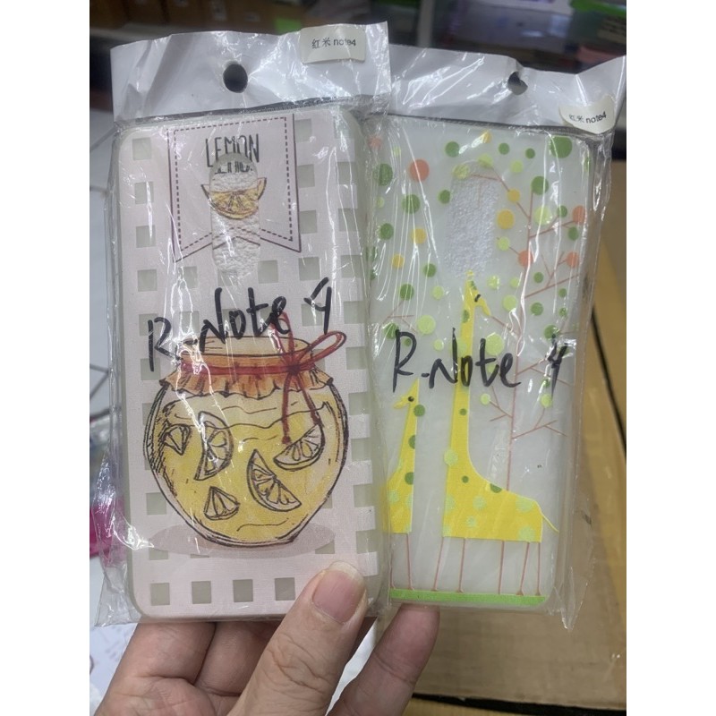 SOFTCASE SILIKON GAMBAR REDMI NOTE 4