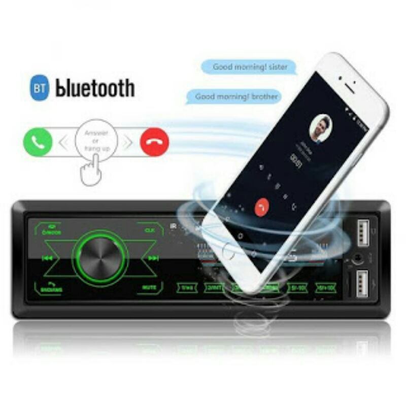 Tape Audio Mobil Layar Sentuh single din Bluetooth MP3 Fm Radio Usb