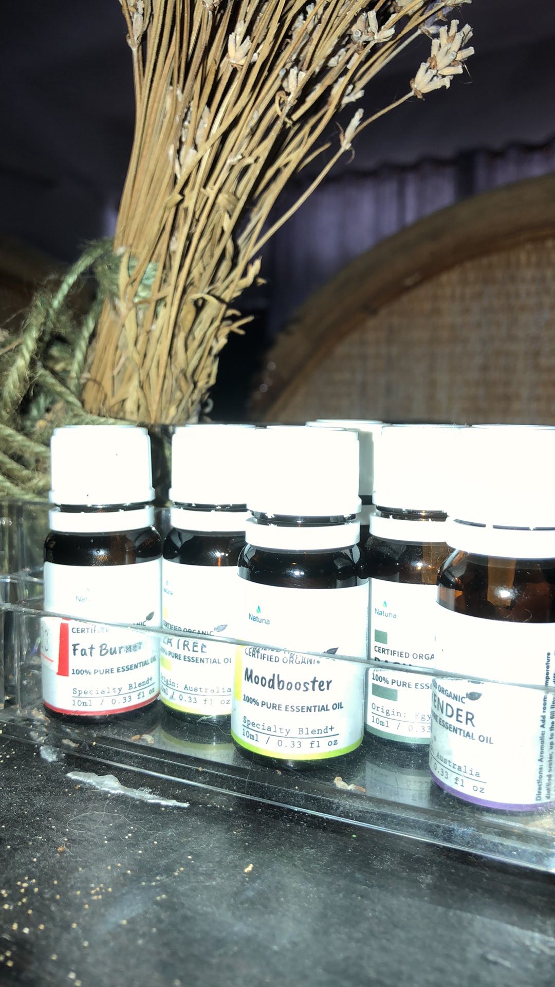 Natuna Moodbooster Essential Oil Diffuser Humidifier Minyak Esensial Air Purifier Aromatherapy Oil