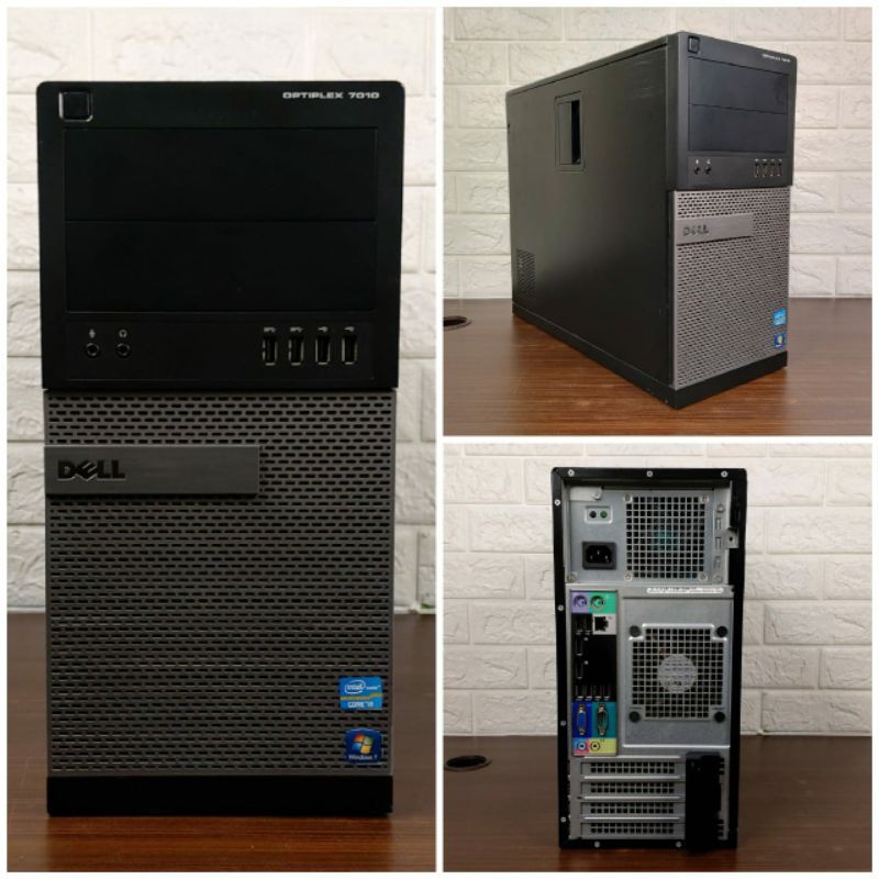 Pc Dell Optiplex 7010 MT Core I3 2100 Ram 4 Gb Hdd 500 Gb Second Berkualitas