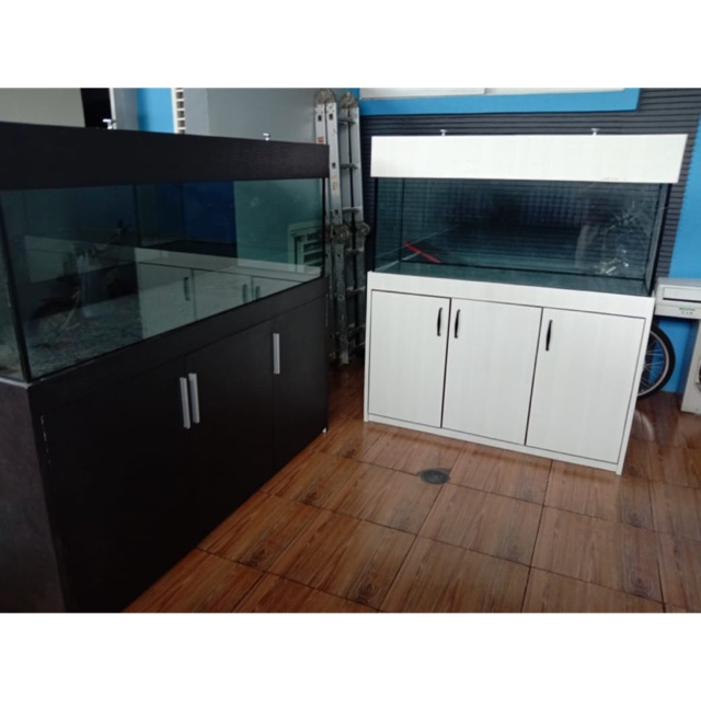 Set kabinet aquarium akuarium 2 Pcs HARGA PANDEMI