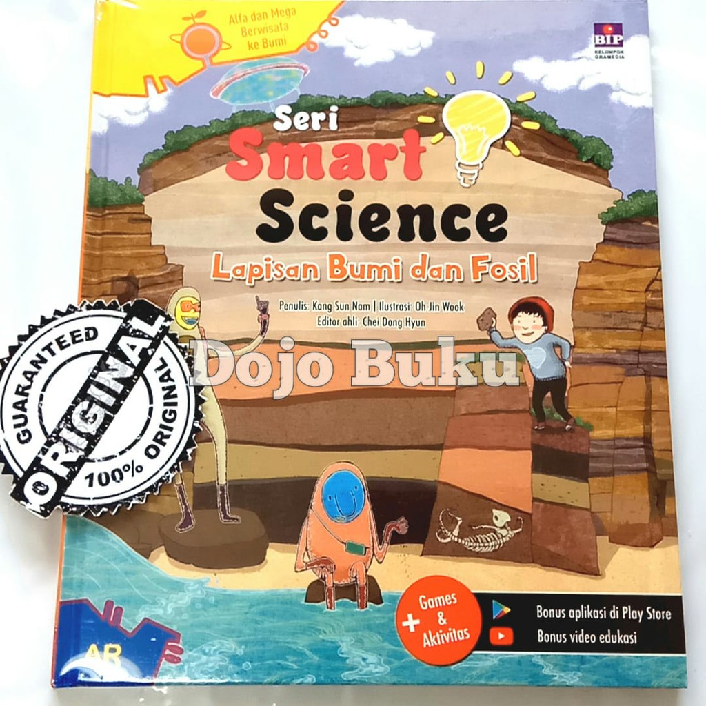 Seri Smart Science : Lapisan Bumi dan Fosil - Alfa &amp; Mega