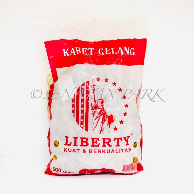 KARET GELANG KUNING LIBERTY 500 GRAM ORIGINAL 500GR TERKUAT DI BUMI PROMO SEN