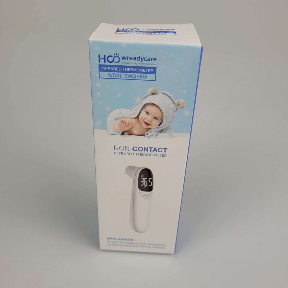 GS8i thermometer suhu tubuh digital infrared non contact ewq-005 wreadycare  white Or-i