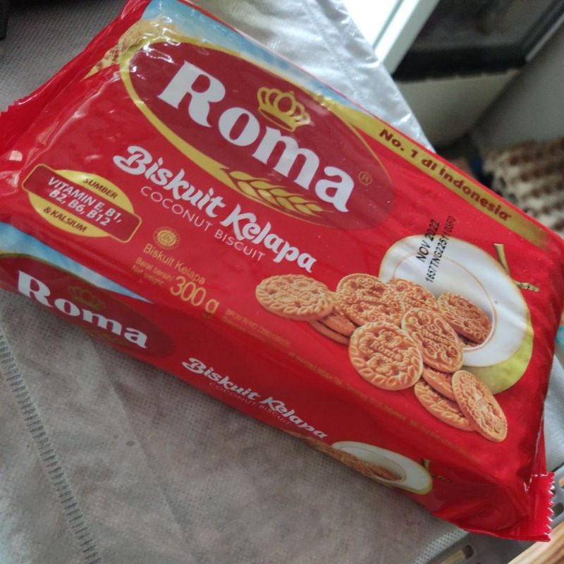 Roma Bisquit Kelapa 300g