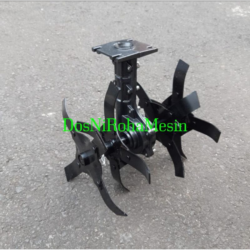 Weeder Cakar penggembur tanah Potong Rumput segi 4,7,9