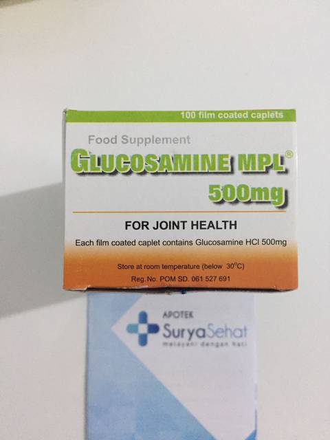 Glucosamine MPL 500 mg 1 strip isi 10 tablet