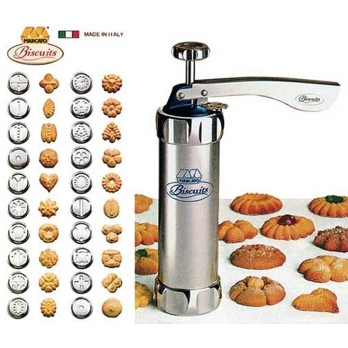 Alat Cetak Biskuit, Cetakan Kue Kering Standar ITALY, Biscuit &amp; Cookie Maker Nagako,