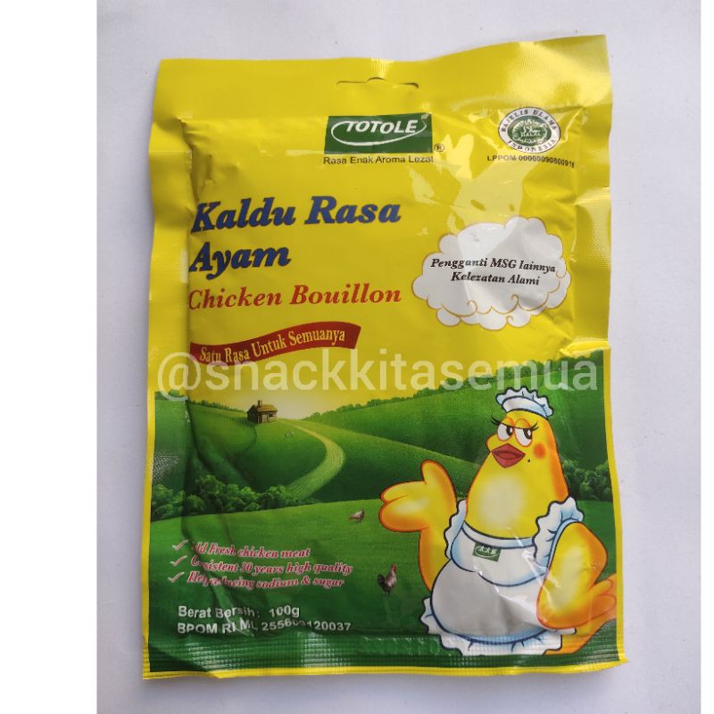 

TOTOLE KALDU AYAM 100 gr PENGGANTI MSG LAINNYA