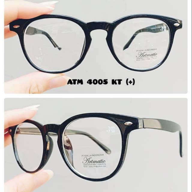 Terbaru Kacamata plus baca dobel lensa/kacamata baca dan jalan pria dan wanita Kacamata Dewasa