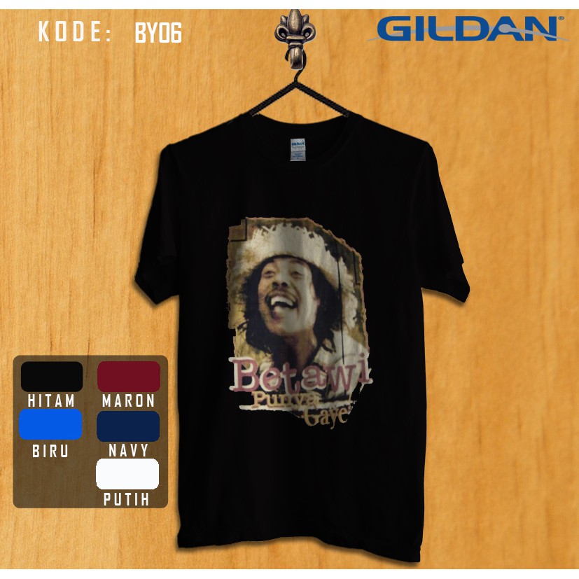 kaos benyamin sueb original gildan by06