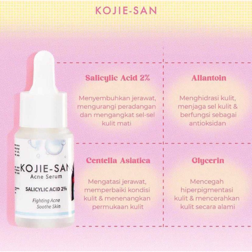 [NEW] Kojie San Brightening &amp; Whitening Serum 20 ML / Pemutih Pencerah Wajah