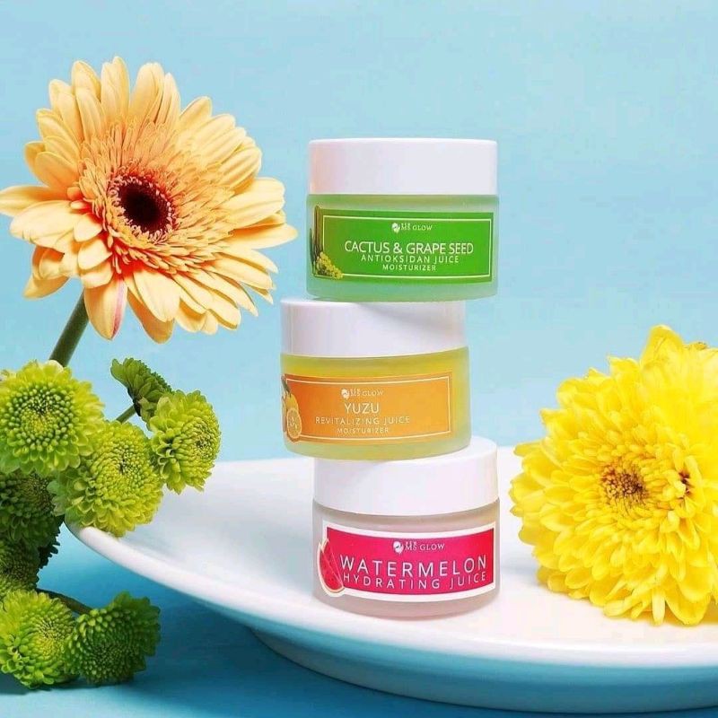 moisturizer ms glow original, yuzu, cactus & grape seed | ms glow skincare original