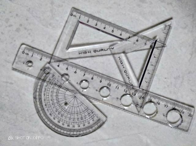 

'ARMA' Penggaris set plastik